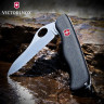 Складной нож Victorinox Sentinel One Hand 0.8413.MW3, чёрный